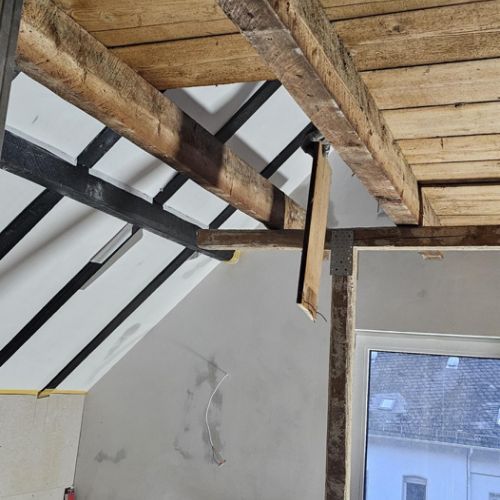 Platz schaffen zum tapezieren