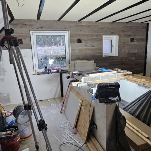 So langsam kann man sehen, wie es werden soll!